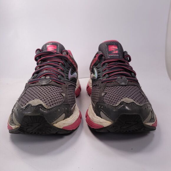 Brooks Glycerin 10 Athletic Lace Up Shoe Womens Size 8.5 1201121B761 Gray Pink - Picture 4 of 9
